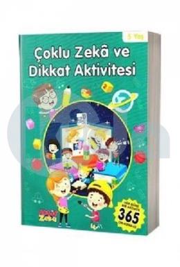 Çoklu Zeka ve Dikkat Aktivitesi 5 Yaş Yeşil Kitap