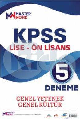 Nobel KPSS Lise Ön Lisans Genel Yetenek Genel Kültür 5 Deneme