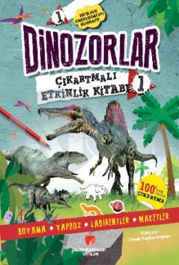 Dinozorlar Çıkartmalı Etkinlik Kitabı 1