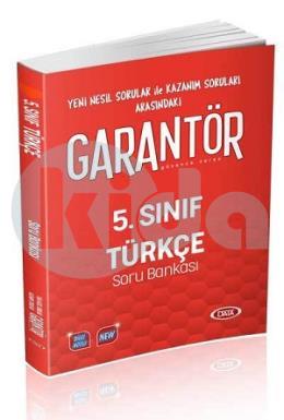 Data 5.Sınıf Garantör Türkçe Soru Bankası