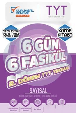Kurumsal Deneme TYT Sayısal 6 Gün 6 Fasikül Yarıyıl Genel Tekrar Kamp Kitabı