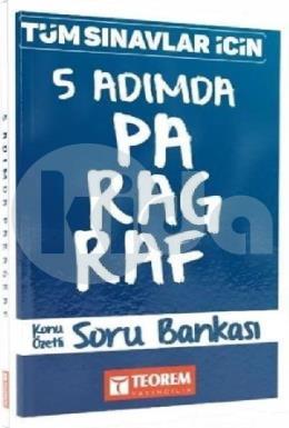 Teorem Tüm Sınavlar İçin 5 Adımda Paragraf Konu Özetli Soru Bankası