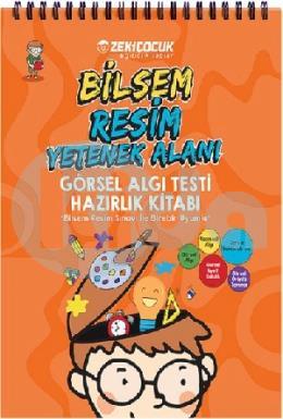 Zeki Çocuk Bilsem Resim Yetenek Alanı Görsel Algı Testi Hazırlık Kitabı