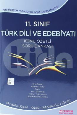 Esen 11.Sınıf Türk Dili ve Edebiyatı Konu Özetli Soru Bankası