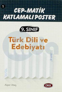 Data 9.Sınıf Türk Dili ve Edebiyatı Cep Matik Katlamalı Poster