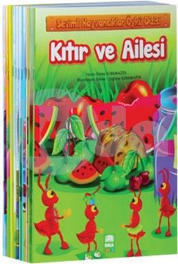 Sevimli Hayvancıklar Öykü Dizisi Düz Yazılı (10 Kitap Takım - Büyük Boy)