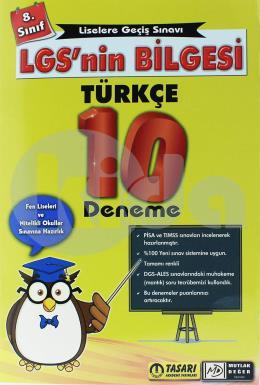 Tasarı 8. Sınıf LGS nin Bilgesi Türkçe 10 Deneme