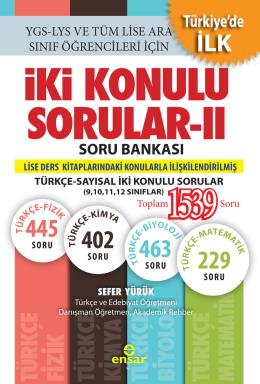 İki Konulu Sorular-II Soru Bankası Türkçe-Sayısal