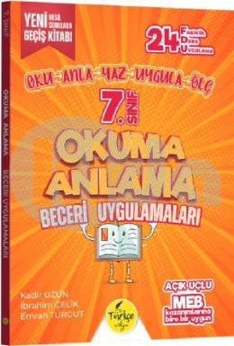 Türkçe Atölyesi 7. Sınıf Okuma Anlama Beceri Uygulamaları