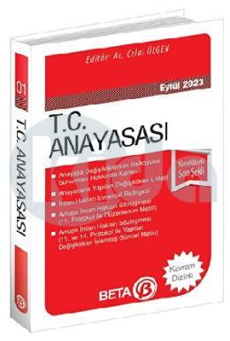 T.C. Anayasası - Eylül 2023