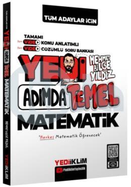 Yediiklim Yedi Adımda Temel Matematik Video Konu Anlatımlı Video Çözümlü Soru Bankası