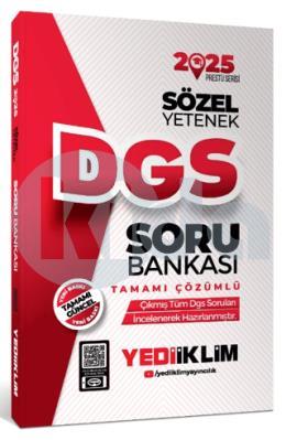 Yediiklim 2025 DGS Sözel Yetenek Tamamı Çözümlü Soru Bankası