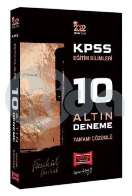 Yargı 2022 KPSS Eğitim Bilimleri Tamamı Çözümlü Fasikül 10 Altın Deneme (İADESİZ)