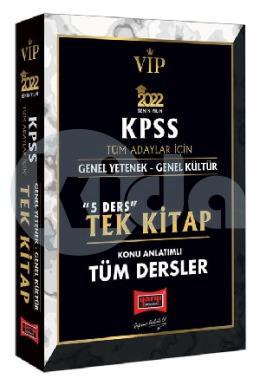 Yargı 2022 VİP KPSS GY GK 5 Ders Tek Kitap Tüm Dersler Konu Anlatımlı (İADESİZ)