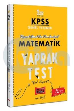 Yargı 2022 KPSS Lisans GY Matematik Yaprak Test (İADESİZ)