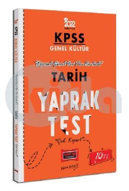 Yargı 2022 KPSS Lisans GK Tarih Yaprak Test (İADESİZ)