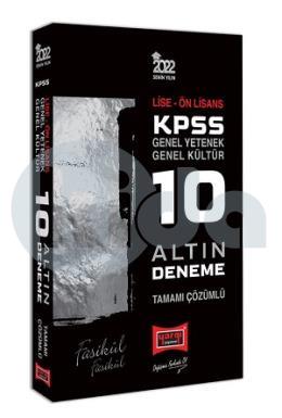 Yargı 2022 KPSS Lise Önlisans 10 Altın Fasikül Deneme Sınavı (İADESİZ)