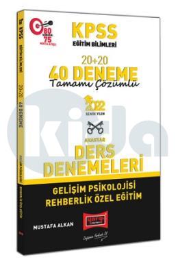 Yargı 2022 KPSS Eğitim Bilimleri Gelişim Psikolojisi Rehberlik Özel Eğitim Tamamı Çözümlü 20+20 40 Deneme (İADESİZ)