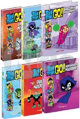 DC Comics: Teen Titans GO! Macera Seti 6 Kitap (Ciltli)