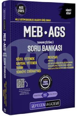 2025 MEB AGS Sözel Yetenek Sayısal Yetenek Tarih T