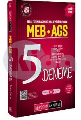 Pegem 2025 MEB AGS Tamamı Çözümlü 5 Deneme