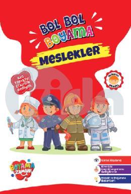 Bol Bol Boyama Serisi-Meslekler