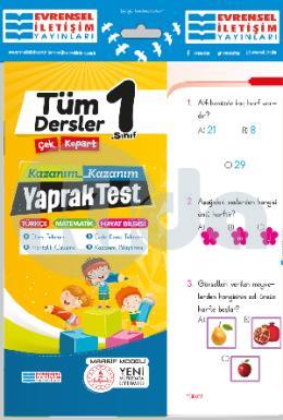 Evrensel 1.Sınıf Tüm Dersler Yaprak Test