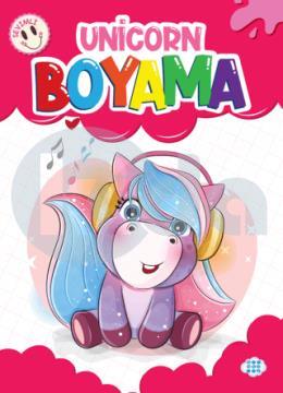 Sevimli Unicorn Boyama