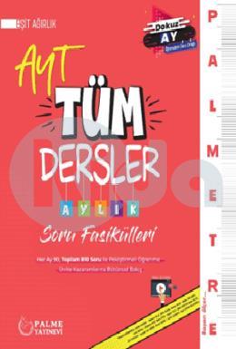 Palmetre AYT Eşit Ağırlık Tüm Dersler Aylık Çalışma Fasikülleri