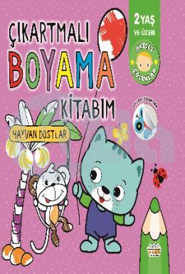 Çıkartmalı Boyama Kitabım Hayvan Dostlar