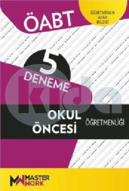 Masterwork Öabt Okul Öncesi Öğretmenliği 5 Deneme