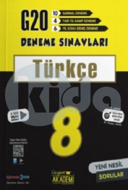 Üçgen Akademi 8. Sınıf Türkçe 20li Deneme
