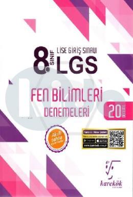 Karekök 8.Sınıf LGS Fen Bilimleri 20li Deneme Sınavı