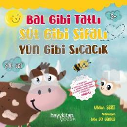 Bal Gibi Tatlı Süt Gibi Şifalı Yün Gibi Sıcacık, 3lü Set