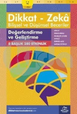 Dikkat Zeka - Bilişsel ve Düşünsel Beceriler 7-8 Yaş Değerlendirme ve Geliştirme