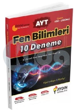 Aydın Ayt Fen Bilimleri 10 Deneme