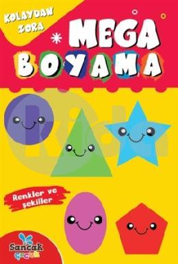 Mega Boyama - Renkler ve Şekiller