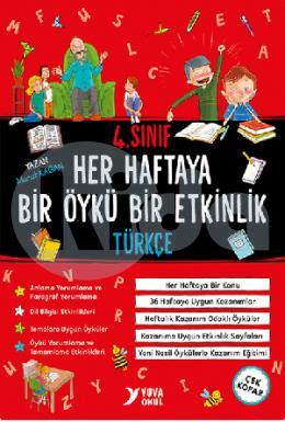 4 Sınıf Türkçe Her Haftaya Bir Öykü