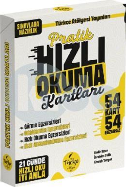 Türkçe Atölyesi Pratik Hızlı Okuma Kartları