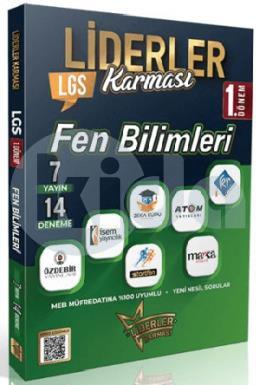 Liderler Karması LGS 1.Dönem Fen Bilimleri Denemeleri 7 Yayın 14 Deneme