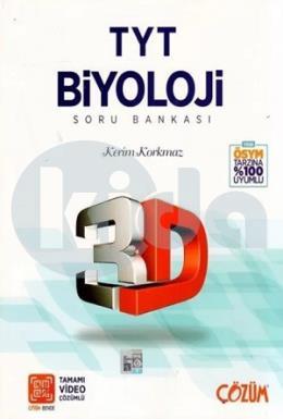 3D Yayınları Tyt Biyoloji Soru Bankası