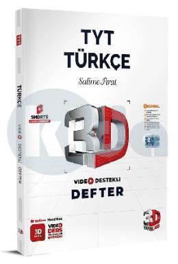 3D Yayınları Tyt Türkçe Video Destekli Defter