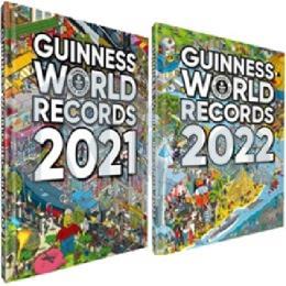 Guinness Dünya Rekorlar 2021 2022 Takım 2 Kitap (Ciltli)