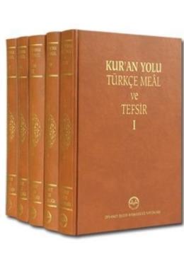 Kur’an Yolu Türkçe Meal ve Tefsir (5 Cilt Takım)