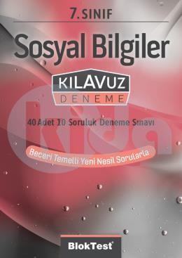 Bloktest 7. Sınıf Sosyal Bilgiler Kılavuz Deneme