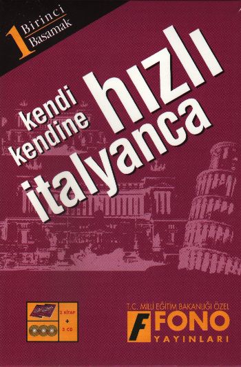 Hızlı İtalyanca 1.Basamak Seti (2 Kitap 2 CD) Kutulu