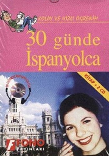 30 Günde İspanyolca (kitap, 2 CD) Kutulu