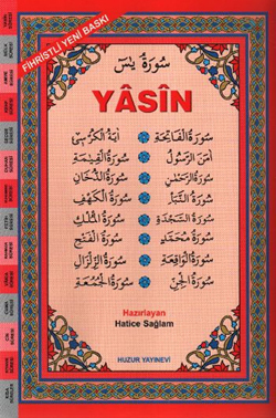 Huzur Yasin-İ Şerif(Bilg Hatlı Arapça Rahle Boy)