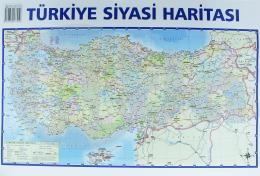 Türkiye Siyasi ve Fiziki Duvar Haritası